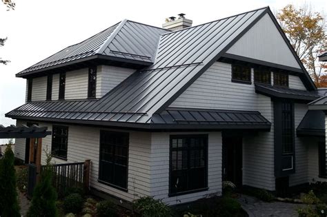 dark metal roof color